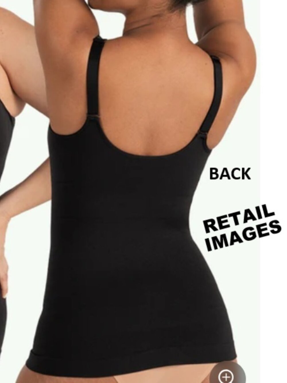 NEW! SHAPERMINT SWEETHEART BUILT-IN BRA SHAPER CAMI-3X - Picture 2 of 9